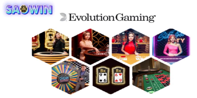 Game casino của Evolution đa dạng, cam kết minh bạch