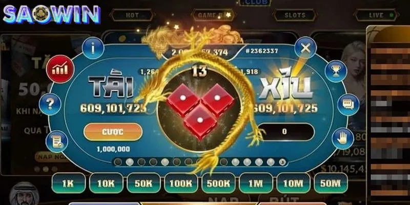 Có đa dạng loại cược khác nhau khi đánh Tài Xỉu