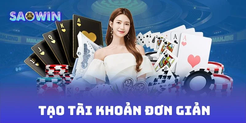 Quá trình tạo tài khoản đơn giản như các cổng game khác